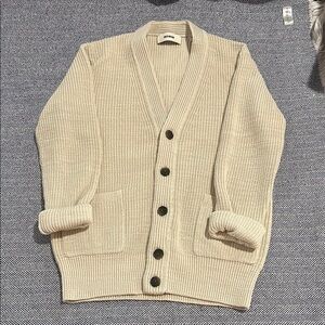 Buck Mason Seafarer Cotton Rib Cardigan